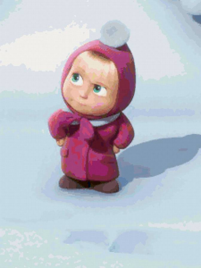 Маша - девочка, маша и медведь, мультик, анимашка - предпросмотр