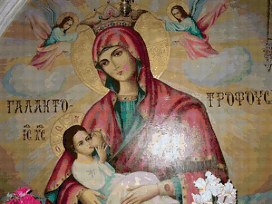 Икона - икона "млеко" - предпросмотр