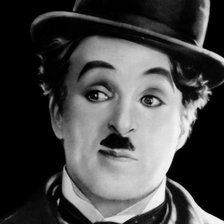 Схема вышивки «Чарли Чаплин»