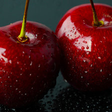 Схема вышивки «вишня»