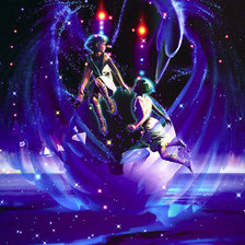 Схема вышивки «близнецы»