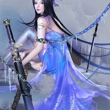 Схема вышивки «Узница»