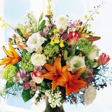 Схема вышивки «Букет»