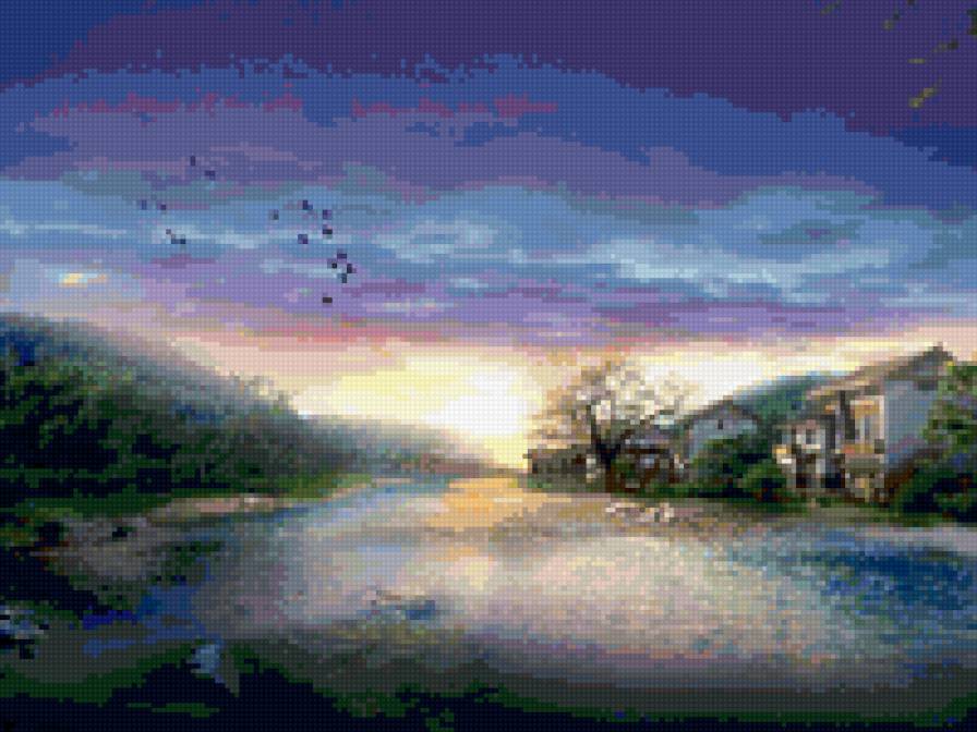 Пейзаж Китая - природа, красота, пейзаж, китай - предпросмотр