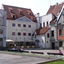 Схема вышивки «Старая Рига»