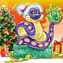 Схема вышивки «змейка»