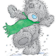 Схема вышивки «Тедди»