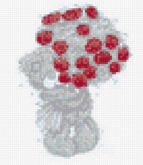 Тедди с букетом - мишки тедди - предпросмотр