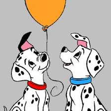 Схема вышивки «101 долматинец»