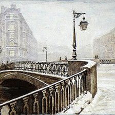 Схема вышивки «Петербург»