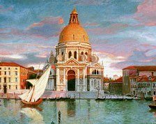 Схема вышивки «Венеция»