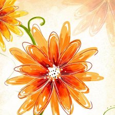 Схема вышивки «Цветы»