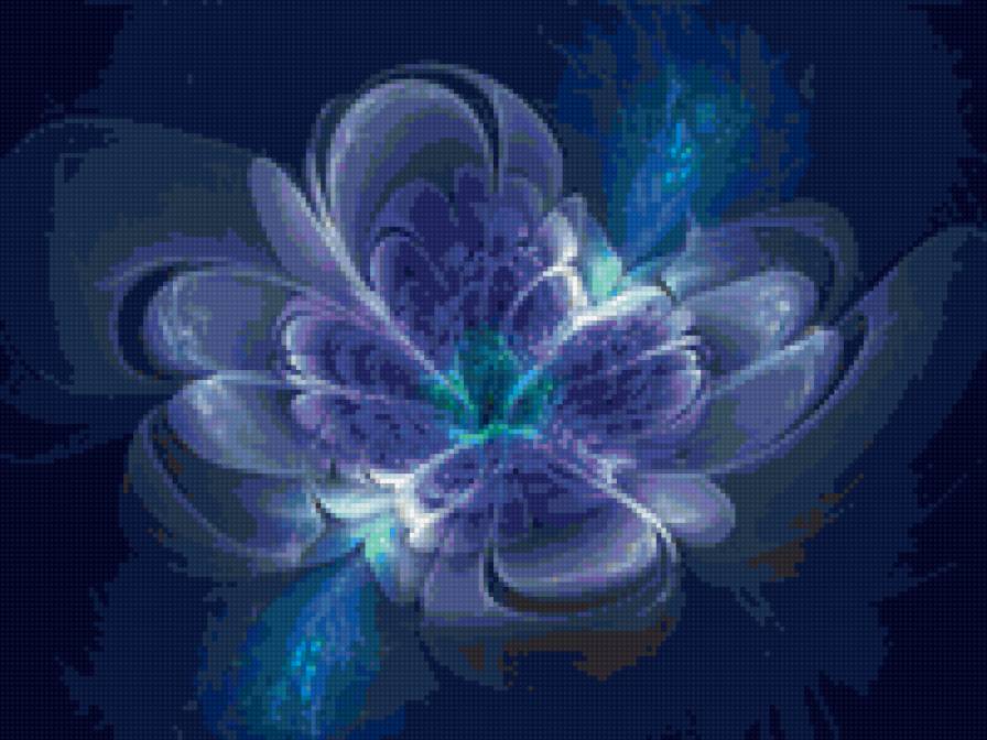 Цветок - цветок, арт - предпросмотр