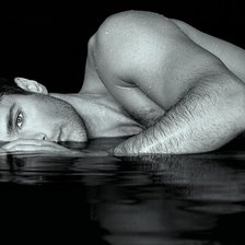 Схема вышивки «мужчина»