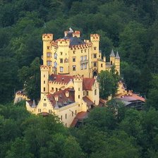 Схема вышивки «замки мира»