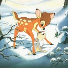 Схема вышивки «Бэмби»