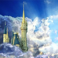 Схема вышивки «замки мира»