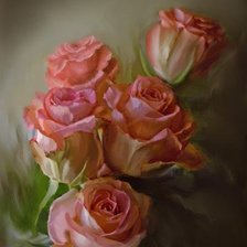 Схема вышивки «Розы»