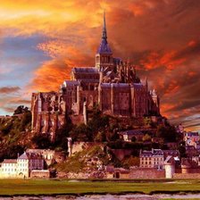 Схема вышивки «замки мира»