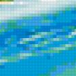 Предпросмотр схемы вышивки «Дельфины в море» (№143123)
