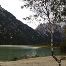 Схема вышивки «Горы»