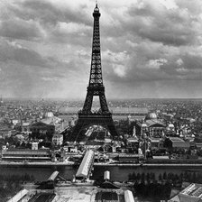 Схема вышивки «Серия "Париж" Эйфелева башня»