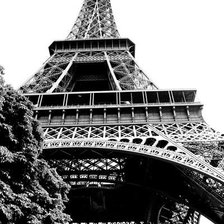 Схема вышивки «Серия "Париж" Эйфелева башня»