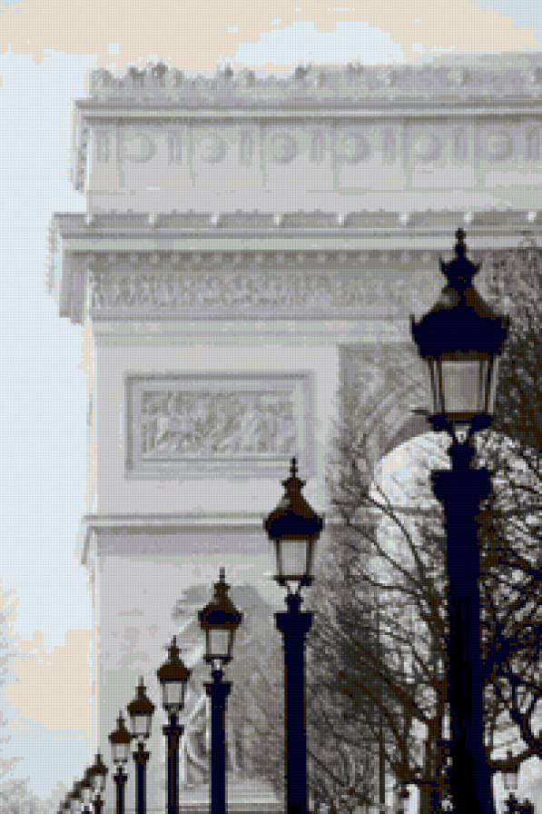 Серия "Париж" Арка - франция, арка, париж - предпросмотр