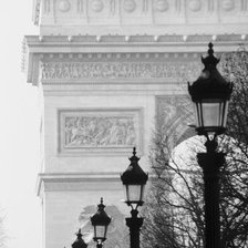 Схема вышивки «Серия "Париж" Арка»