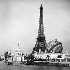 Схема вышивки «Серия "Париж" Эйфелева башня»