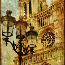 Схема вышивки «Серия "Париж" Франция»