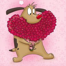 Схема вышивки «С любовью»