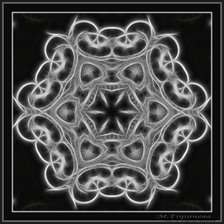 Схема вышивки «мандала»