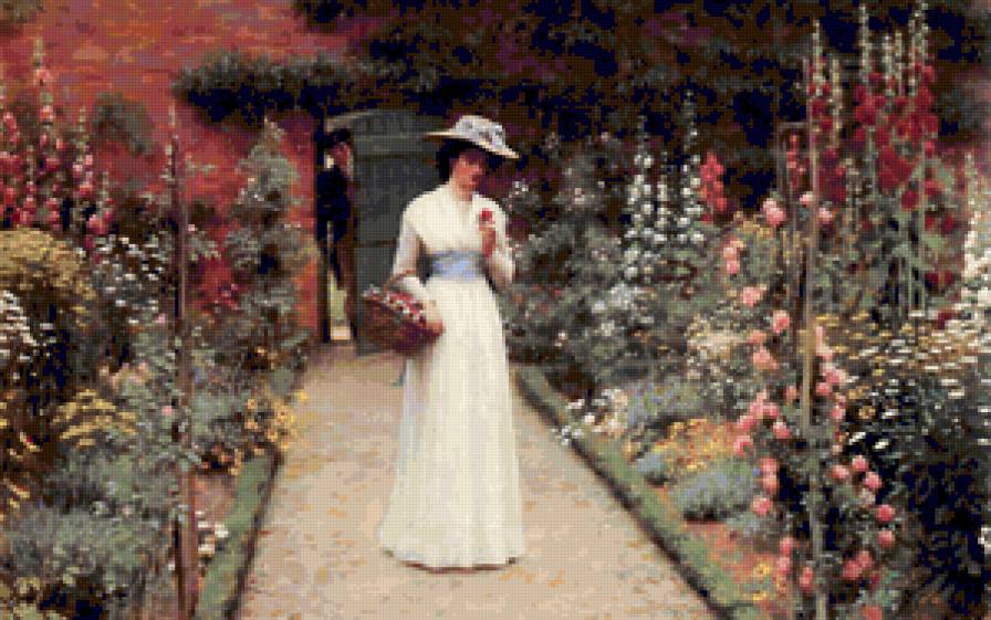 Lady - живопись - предпросмотр