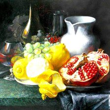 Схема вышивки «натюрморт»