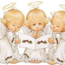 Схема вышивки «Ангелочек»