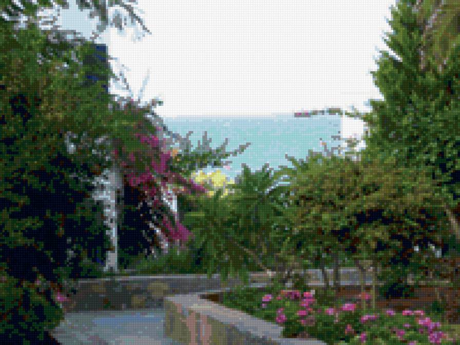 Вид на море - природа, море - предпросмотр