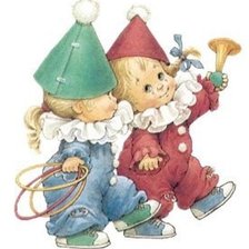 Схема вышивки «Детишки»