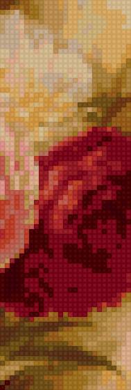 закладка для книг Пионы - предпросмотр