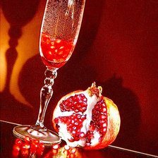 Схема вышивки «гранат»