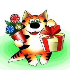 Схема вышивки «гость»