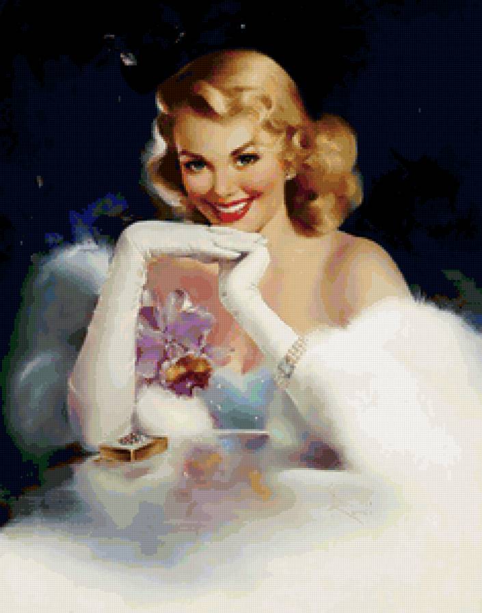 Серия "В американском стиле" - девушка - предпросмотр