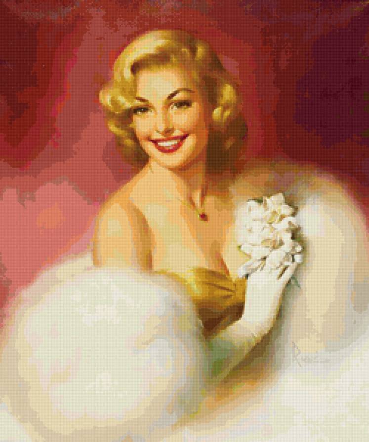 Серия "В американском стиле" - девушка - предпросмотр