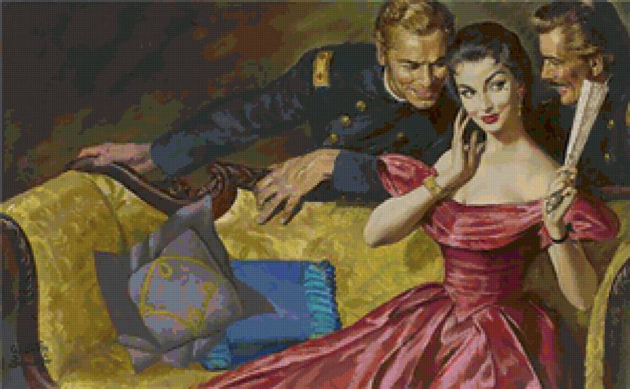 Серия "В американском стиле" - люди, пара, мужчина, двое, девушка - предпросмотр