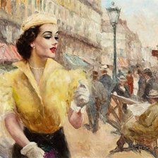 Схема вышивки «Серия "В американском стиле"»