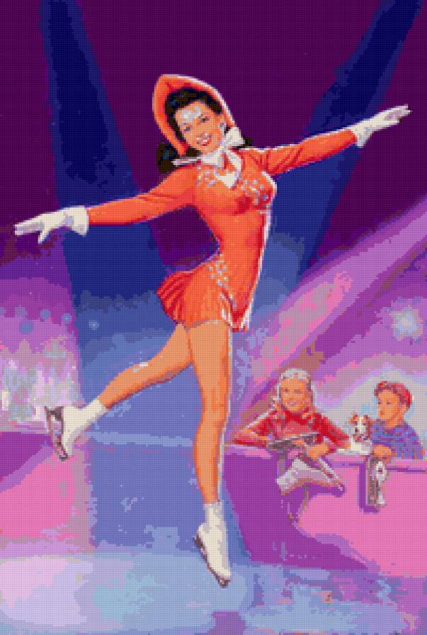 Серия "В американском стиле" - девушка, дети - предпросмотр