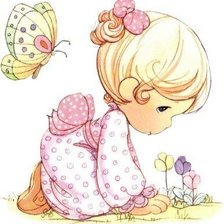 Схема вышивки «детский рисунок»