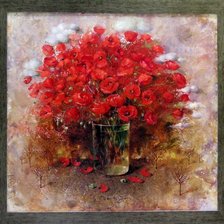 цветы в вазе