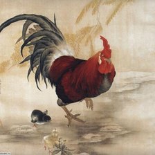 Схема вышивки «Фэн Инцзе»