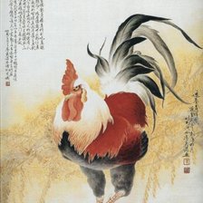 Схема вышивки «Фэн Инцзе»